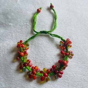 Brand New Adorable Beaded Threaded Bracelet